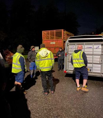 Farmers' protest in Bristol, photos by British Farm Network.