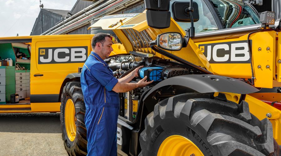 JCB makes it easier for farmers to access genuine machine parts