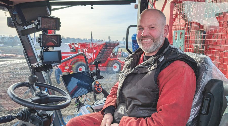 J Riley service engineer Luke Simpson.
