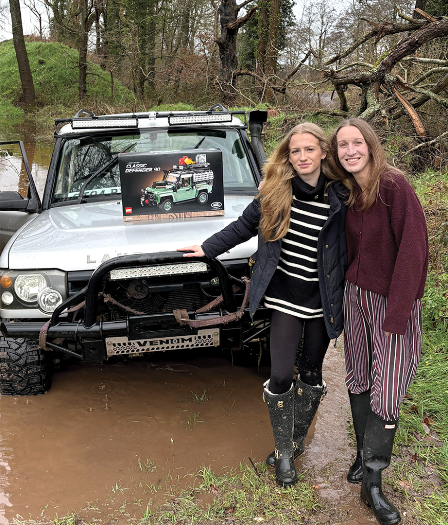 8.	Amy Lockhart of Tamworth, Staffordshire is delighted with her prize – a Lego Defender provided by Farmers Guide. She commented: “After many years of entering the Christmas competition it is fabulous to have won such a fantastic prize.” Amy is pictured on the right 
with her daughter Lexi.
