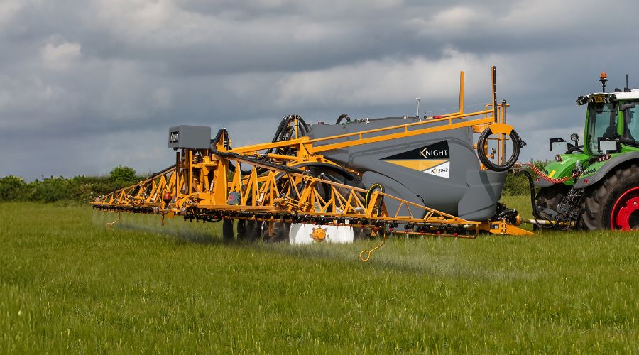 All sporting new dark grey tanks, Knight Farm Machinery has revised its sprayer range for 2026, topped by three KSP self-propelled models of 3,500-6,000 litres.
