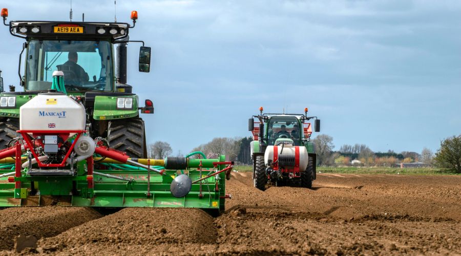 Accurate application of granules is key to protecting potato crops