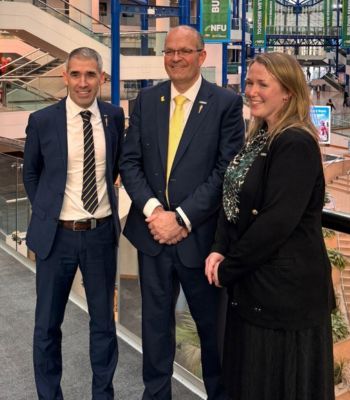 Paul Tompkins, Tom Bradshaw and Robyn Munt.