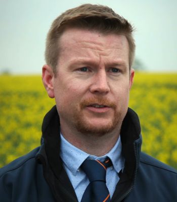 Hutchinsons’ head of digital agronomy, Lewis McKerrow