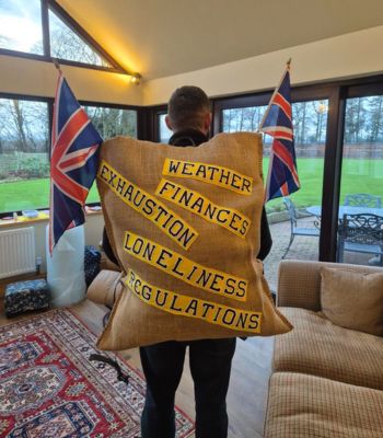 Sam Stables, Herefordshire farmer and founder of We Are Farming Minds.