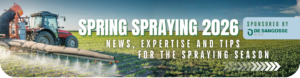 De Sangosse sponsored advert for Spring Spraying 2026